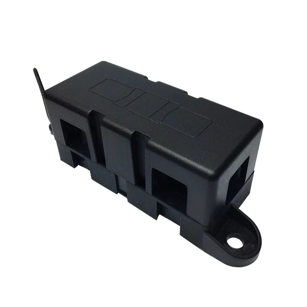 Universal Mega Auto Fuse Block Tap ATO ATC Type Connector Transparent Screwed Cover Plastic Fuse Holders for Automotive Use
